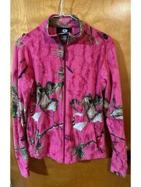Mossy Oak Pink Camo Jacket size small